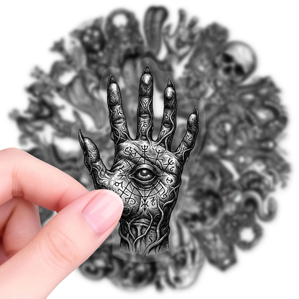 Lunira - Gothic Skull Horror Sticker Pack - product view 3 3