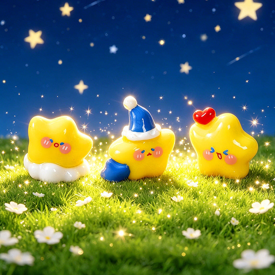Yellow Star Character Figurine, product view 3
