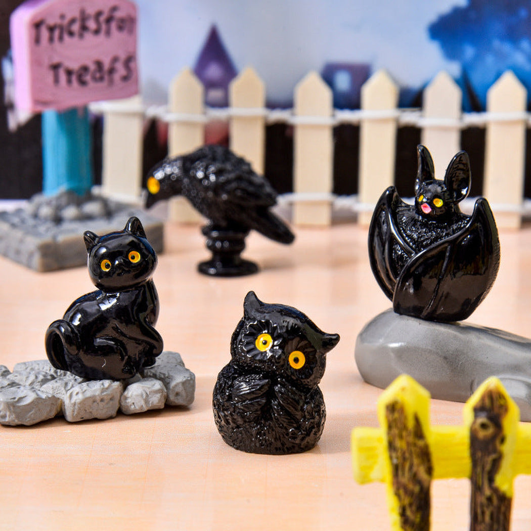 Halloween Dark Animal Miniature Figurine, product view 3