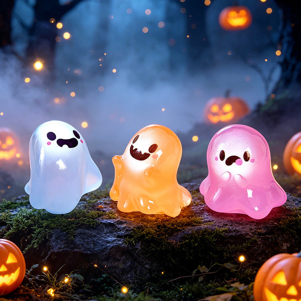 Halloween Color Glow Ghost Figurine, product view 3