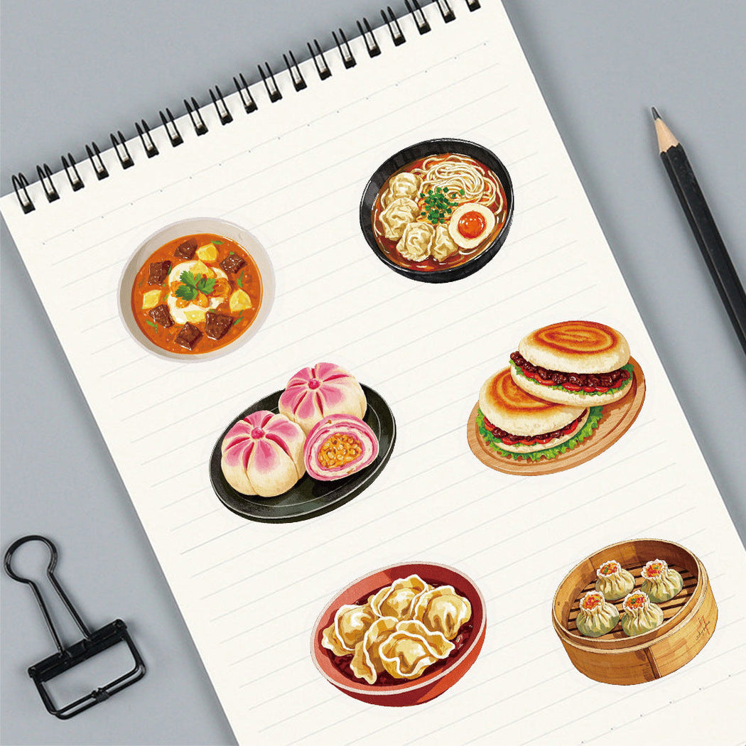 Lunira - Chinese Breakfast Food Sticker Pack