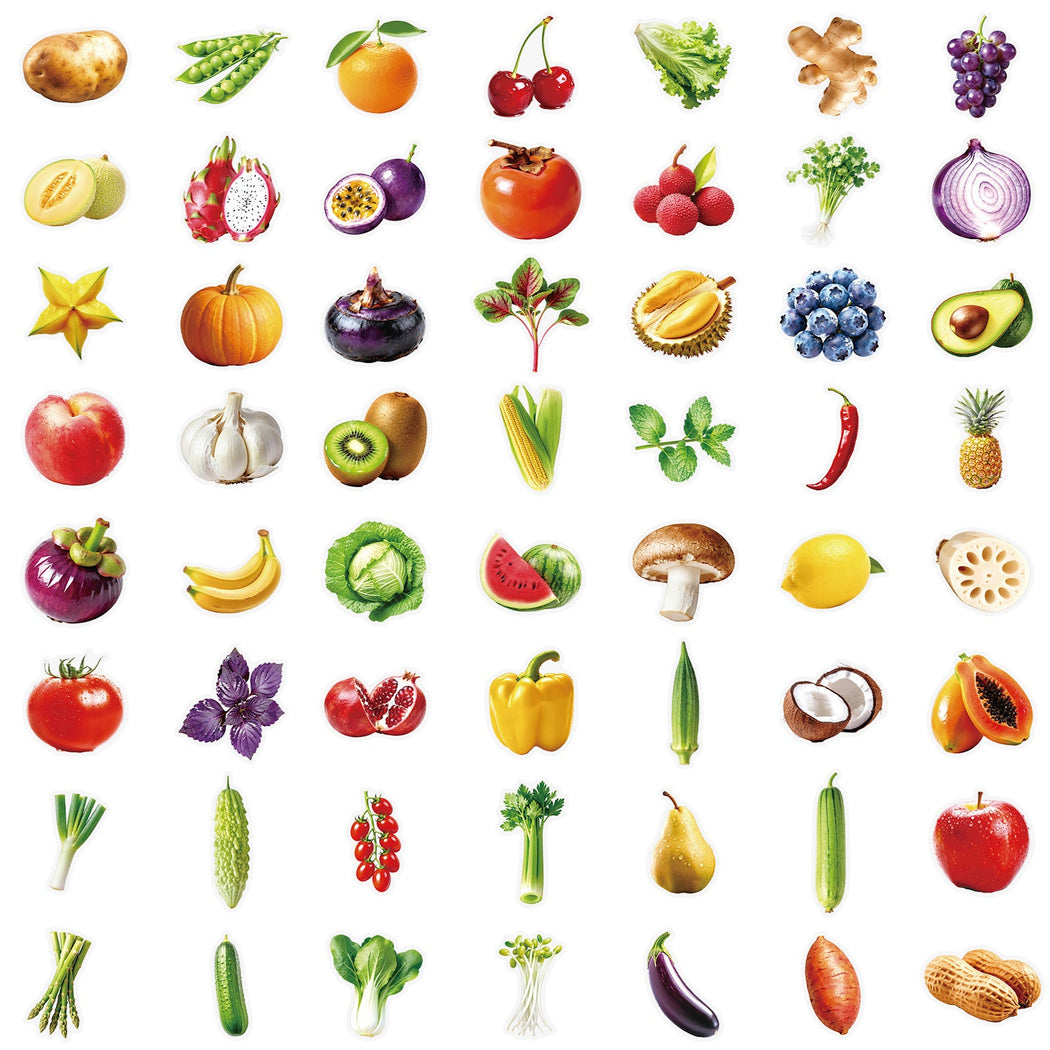 Lunira - Realistic Fruit Vegetable Sticker Pack - product view 3