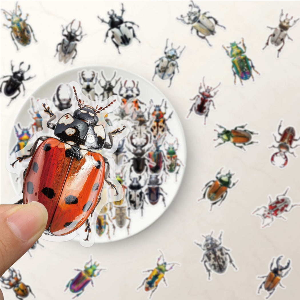 Lunira - Beetle Specimen Nature Sticker Pack