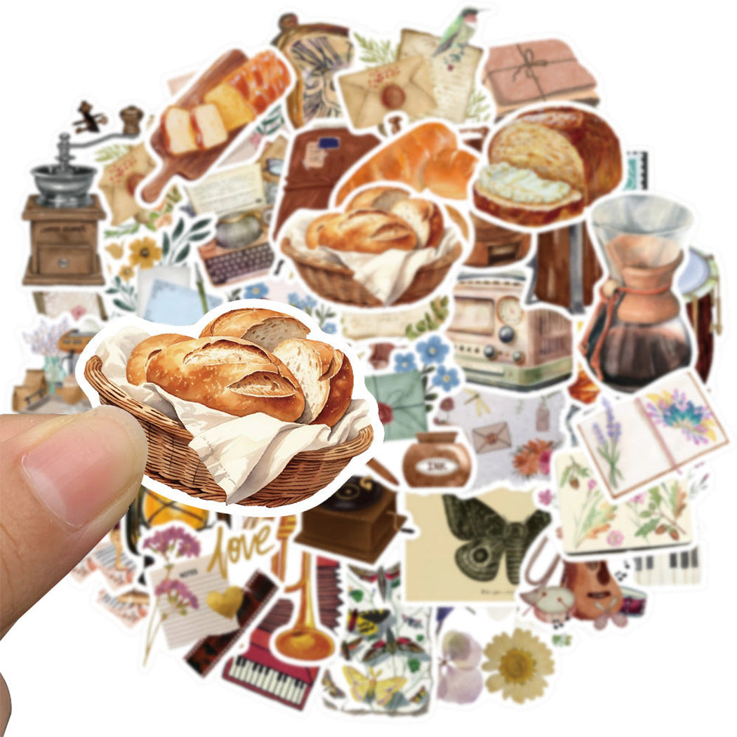 Lunira - Autumn Memory Cozy Collage Sticker Pack