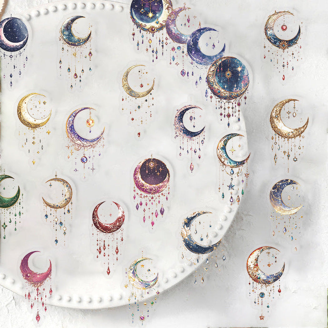 Lunira - Purple Galaxy Celestial Sticker Pack