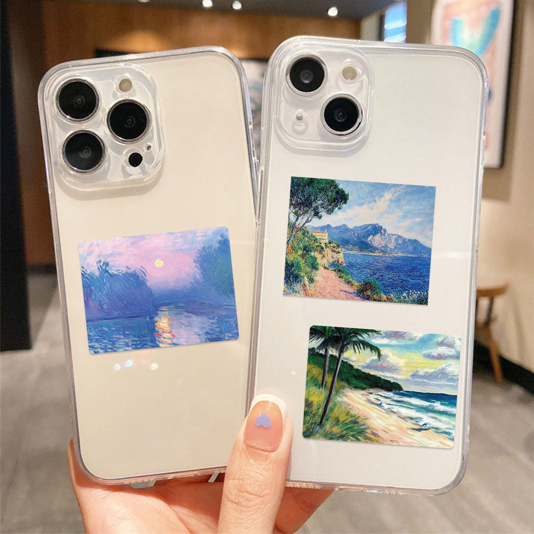 Lunira - Painterly Landscape Art Sticker Pack
