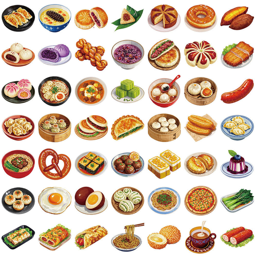 Lunira - Chinese Breakfast Food Sticker Pack