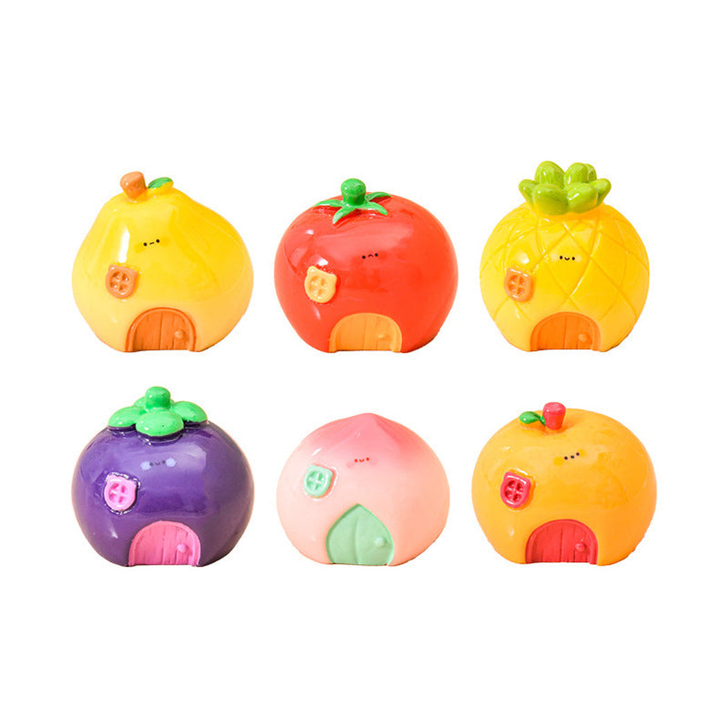 Colorful Fruit House Garden Ornament, product view 5