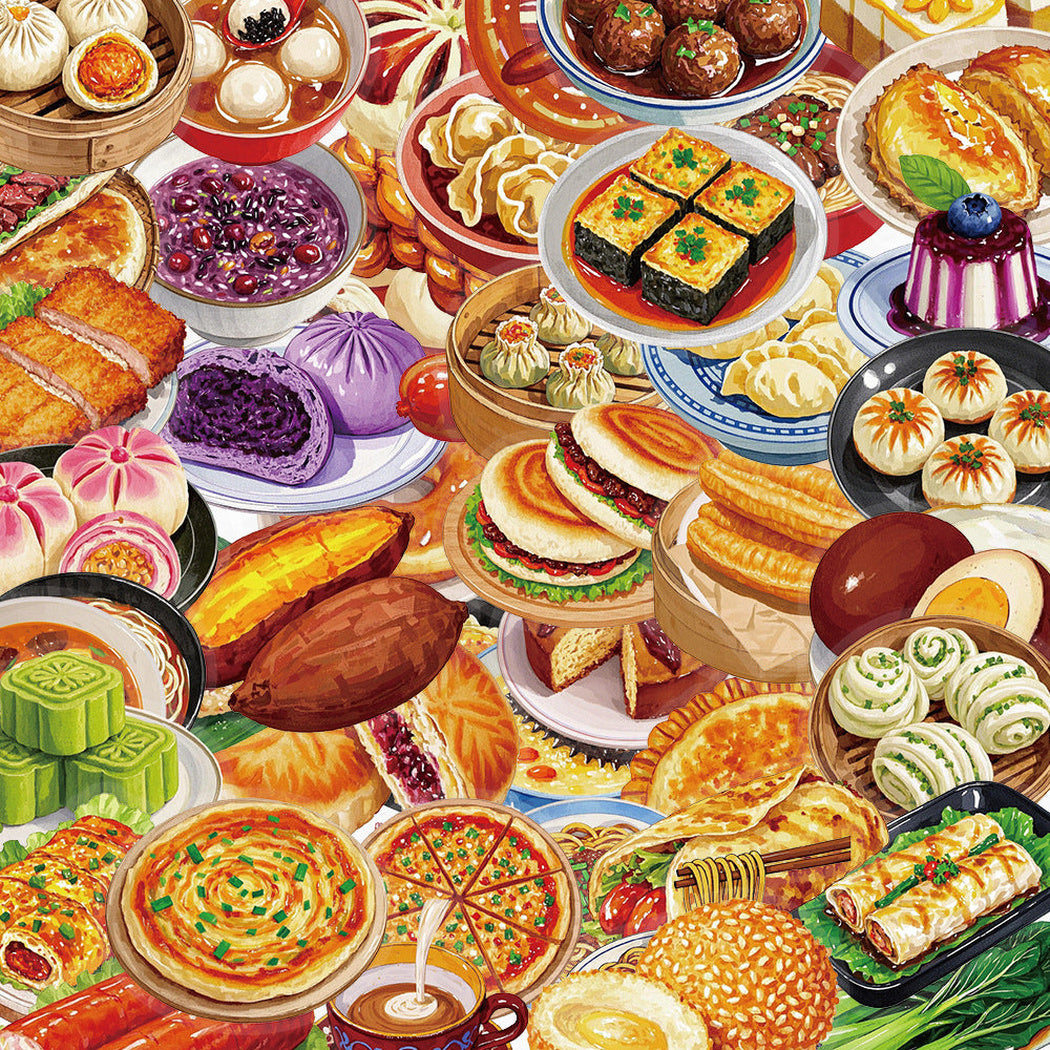 Lunira - Chinese Breakfast Food Sticker Pack