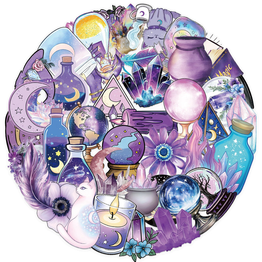 Lunira - Celestial Potion Magic Sticker Pack