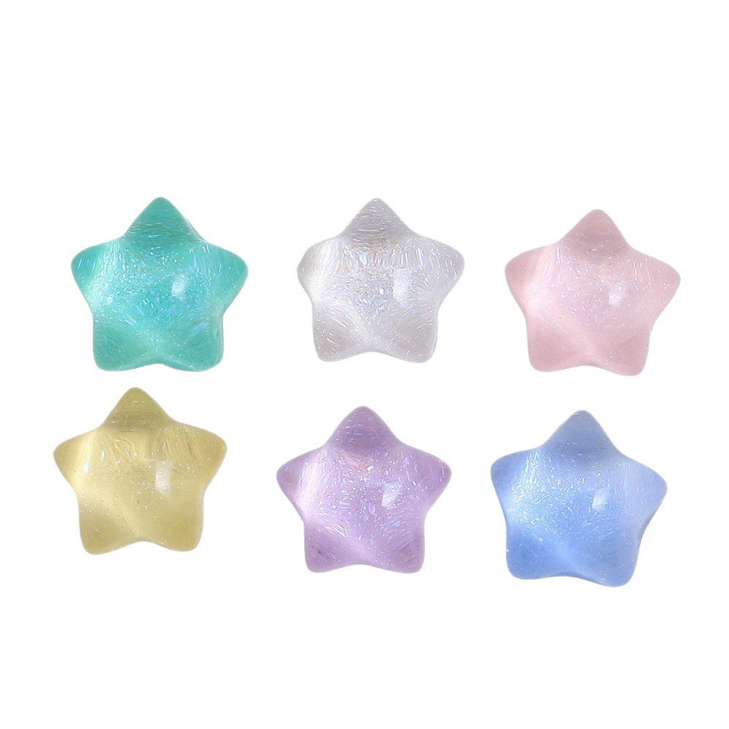 Translucent Pastel Star Craft Embellishment, product view 5