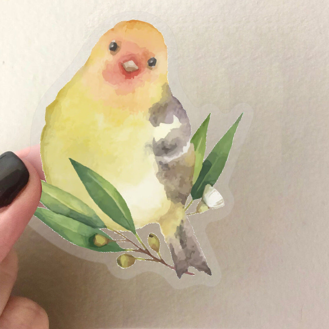 Lunira - Watercolor Bird Nature Sticker Pack