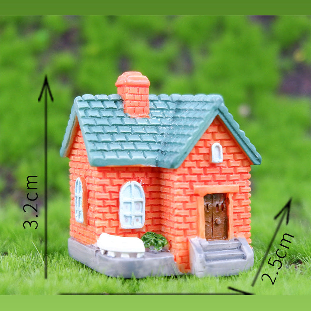 RedVilla Country Villa Garden Miniature Ornament, single variant view