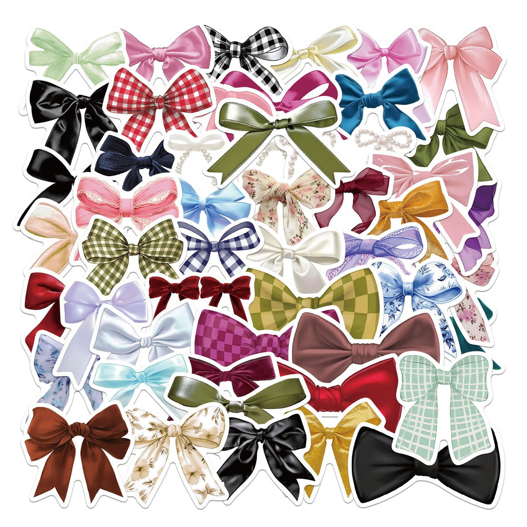 Lunira - Colorful Bow Ribbon Sticker Pack