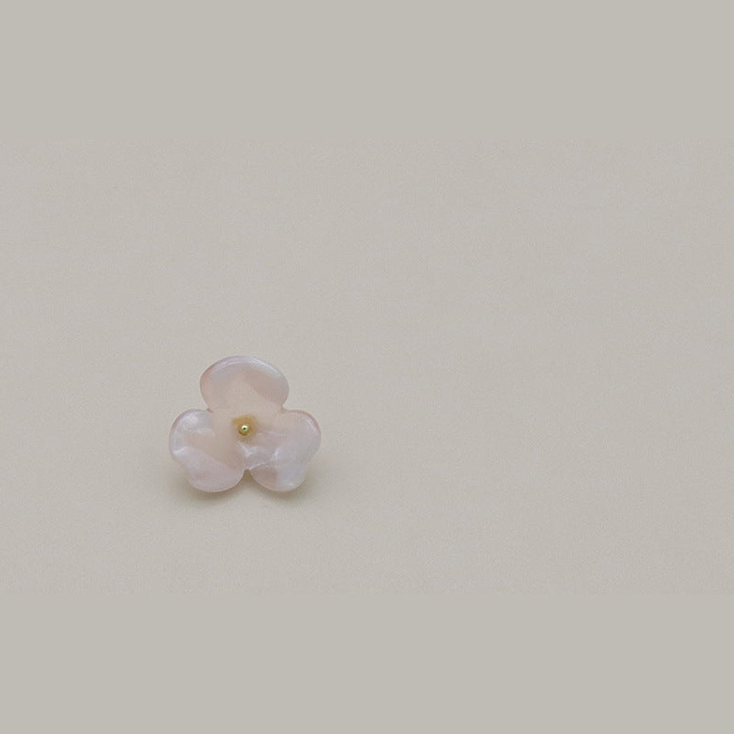 DIY 10 Pack Floral Two-Tone Shank Buttons, shared color view for 4 sizes