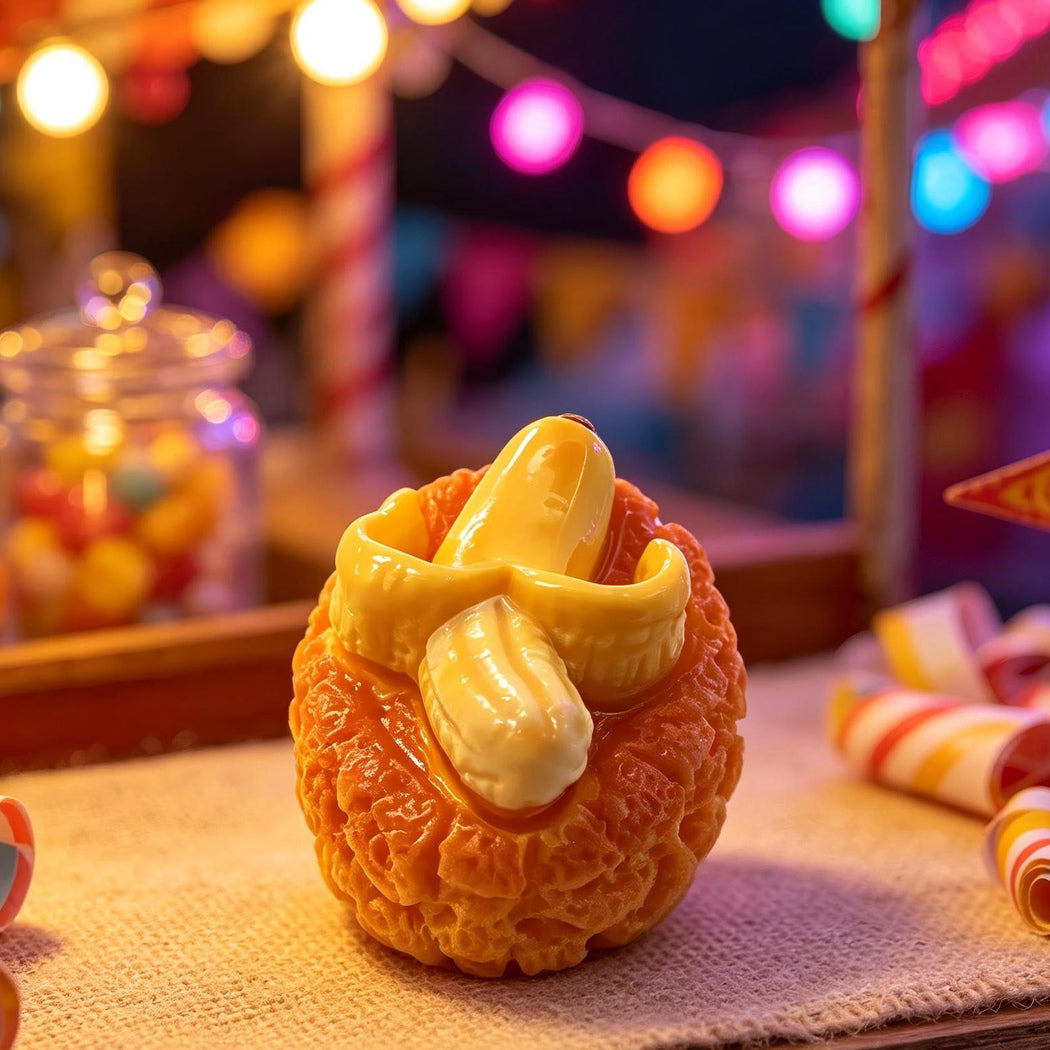 Chivy - Mini Pastry-Shaped Craft Embellishment Accessory - Yellow variant