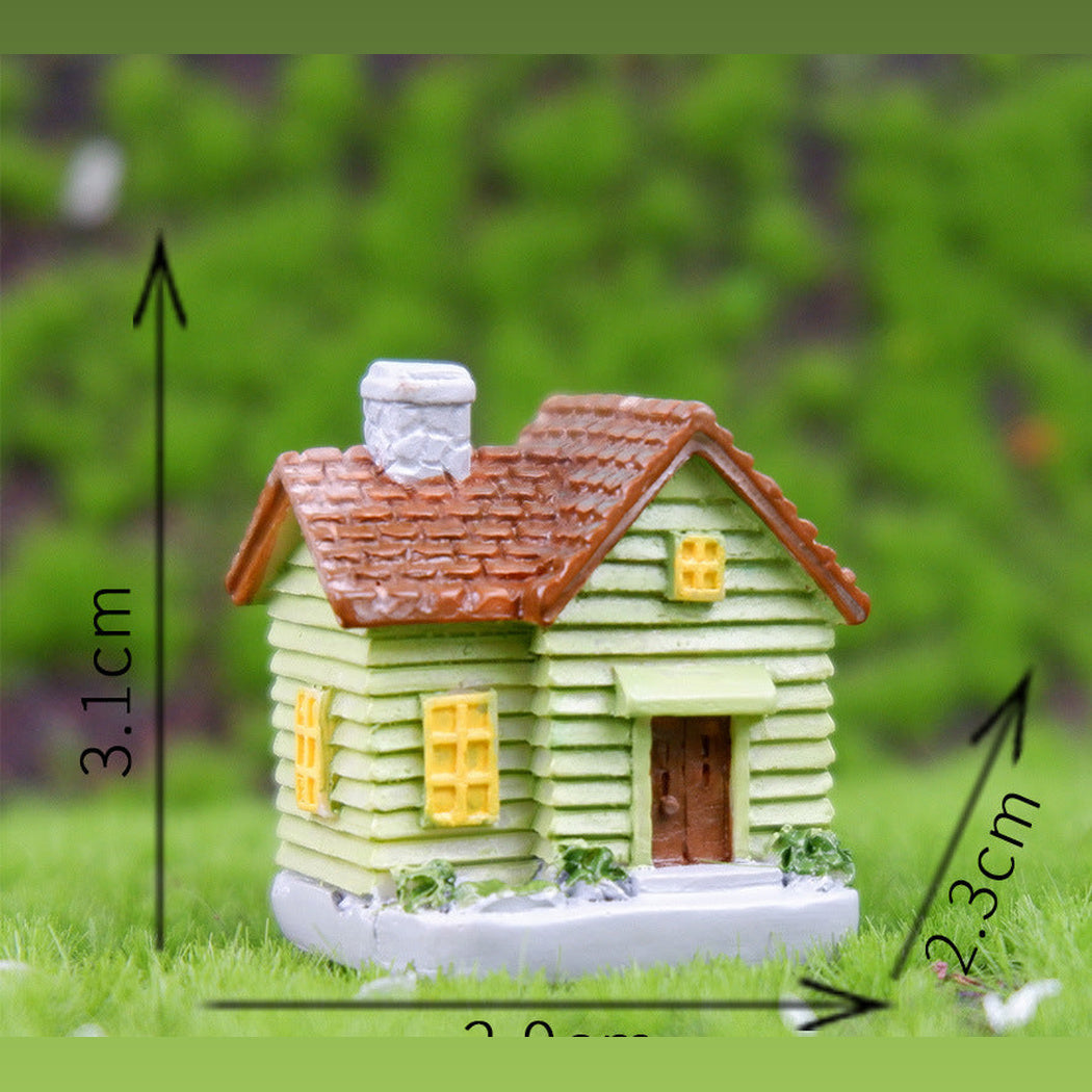 GreenCabin Country Villa Garden Miniature Ornament, single variant view