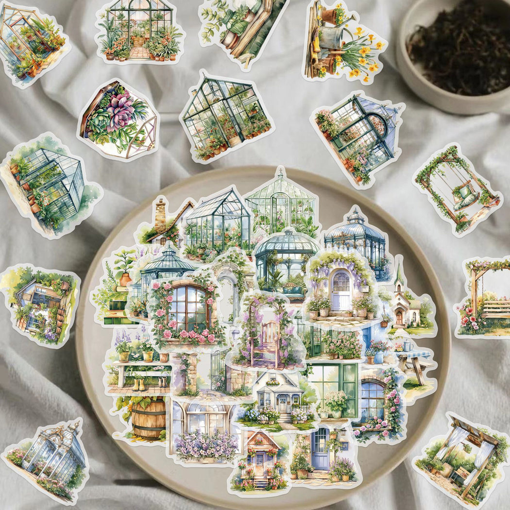 Lunira - Garden Cottage Botanical Sticker Pack