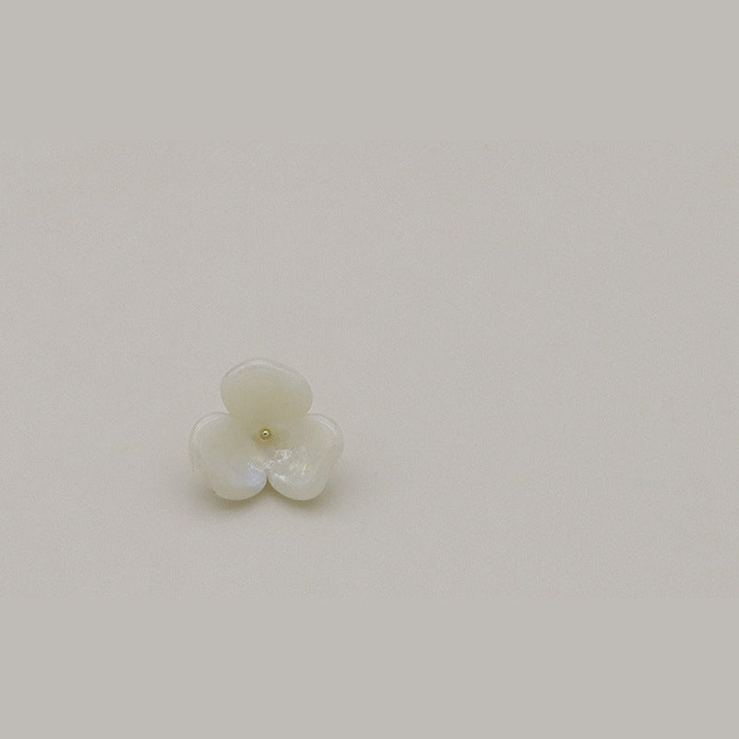 DIY 10 Pack Floral Two-Tone Shank Buttons, shared color view for 4 sizes