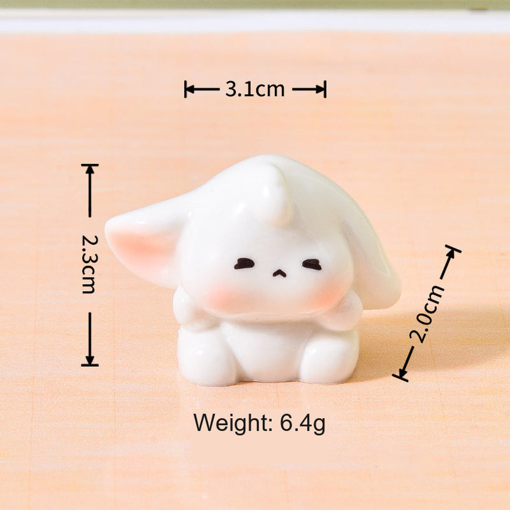 CoverEars Lop-Eared Rabbit Pose Miniature Figurine, single variant view