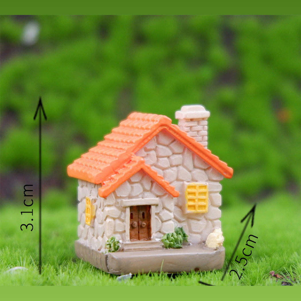 GrayVilla Country Villa Garden Miniature Ornament, single variant view