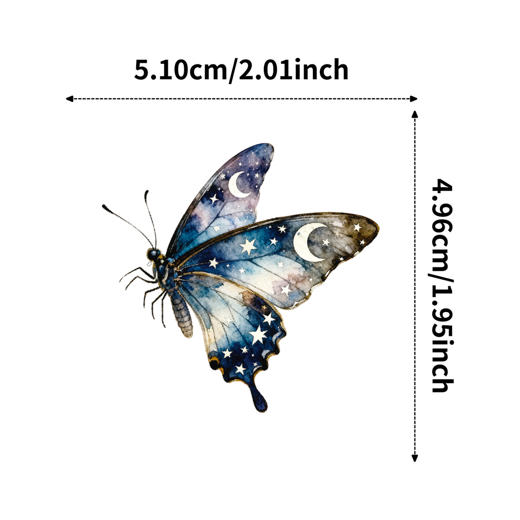 Lunira - Blue-Gold Celestial Sticker Pack - product view 8