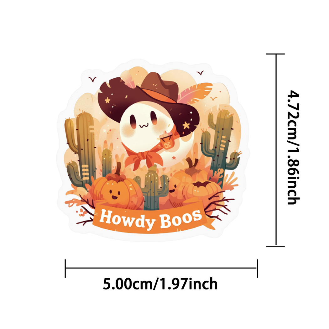 Lunira - Halloween Cowboy Character Sticker Pack - product view 8