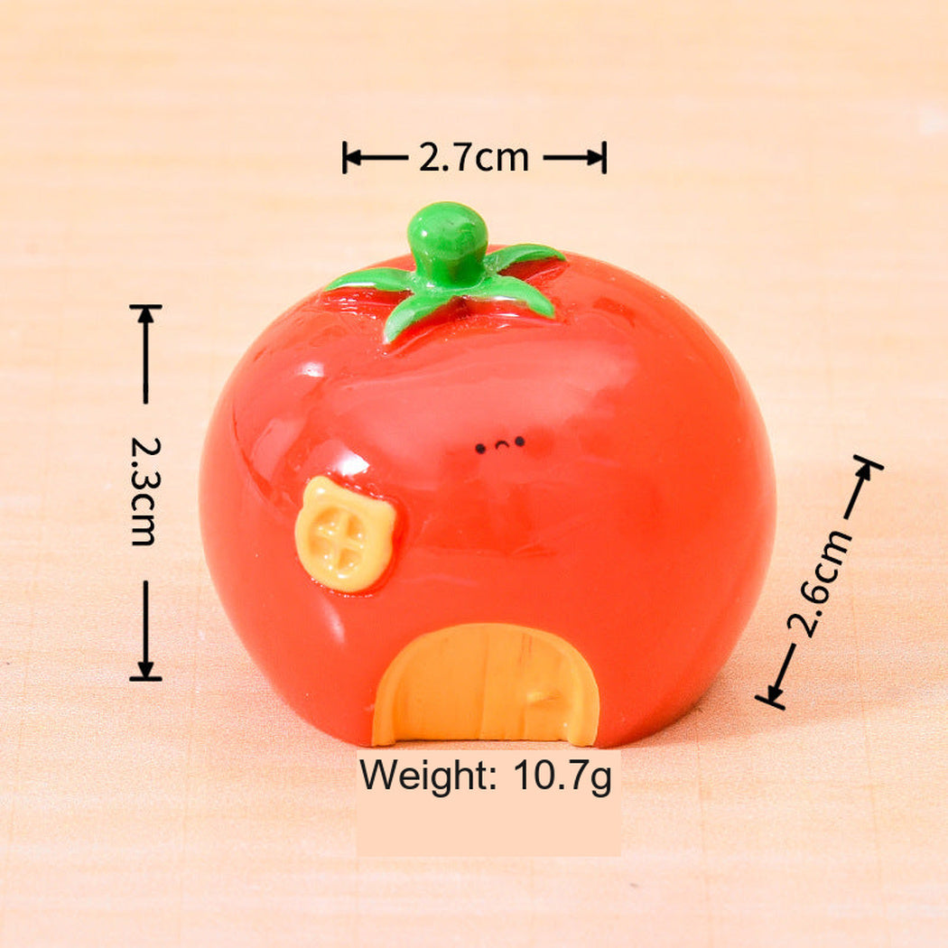 Tomato Colorful Fruit House Garden Ornament, single variant view