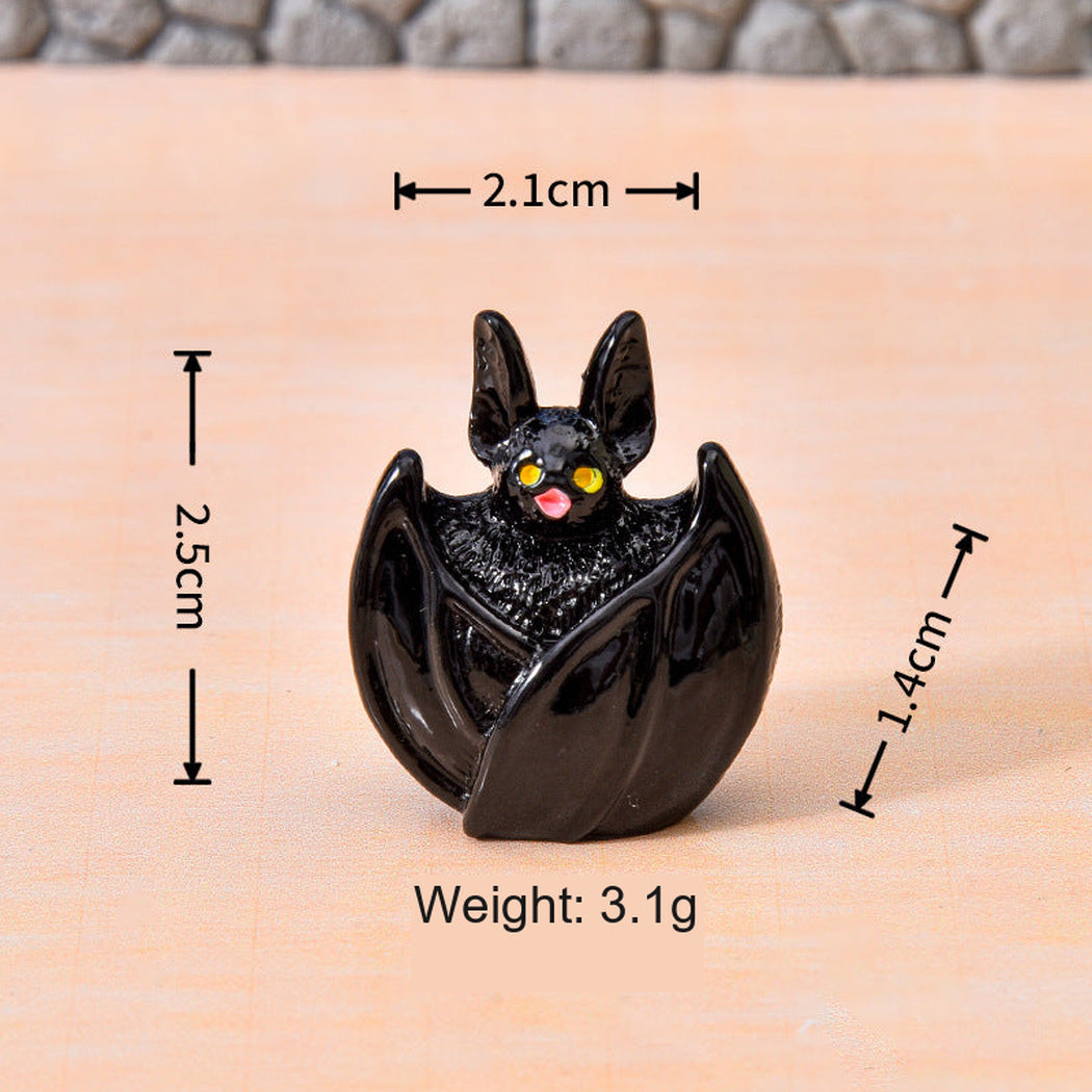 Bat Halloween Dark Animal Miniature Figurine, single variant view