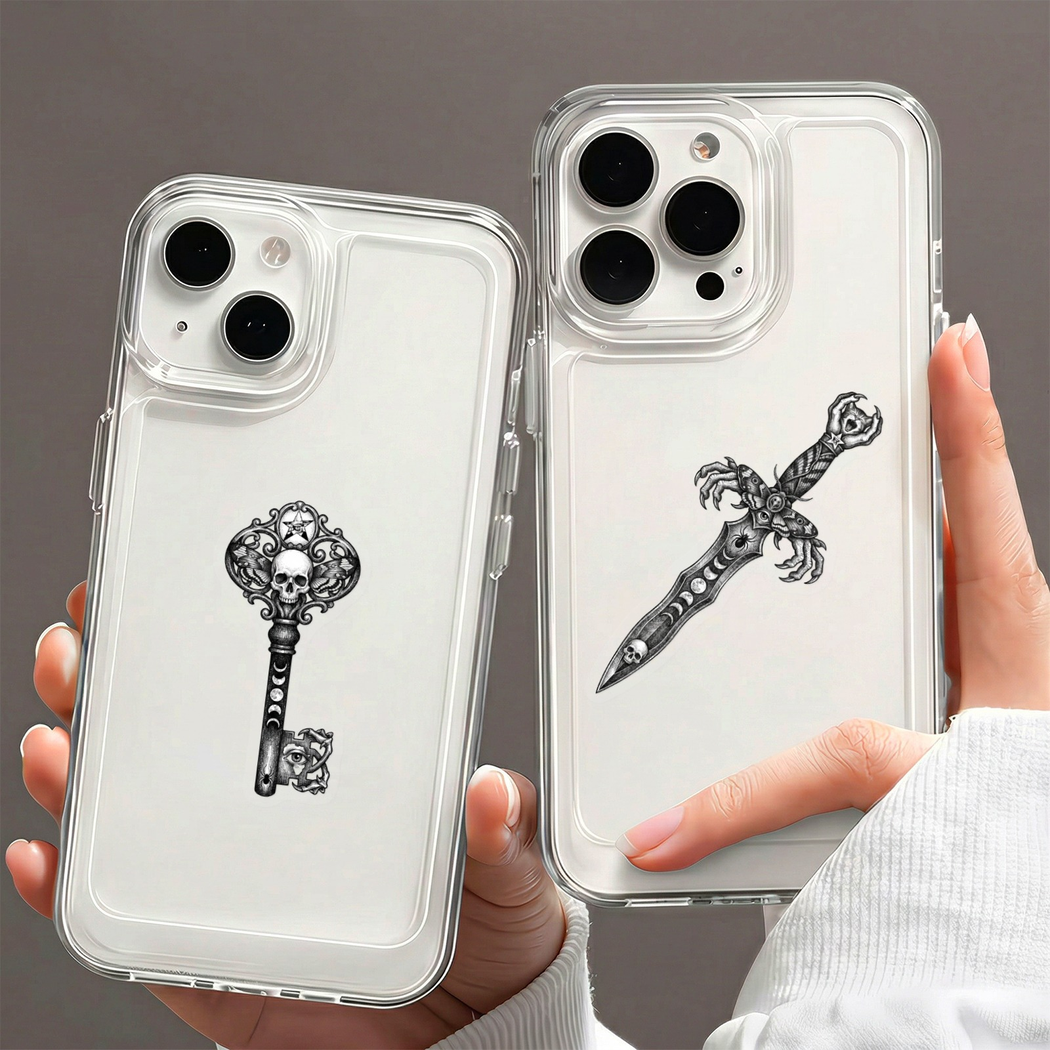 Lunira - Gothic Skull Horror Sticker Pack - product view 9