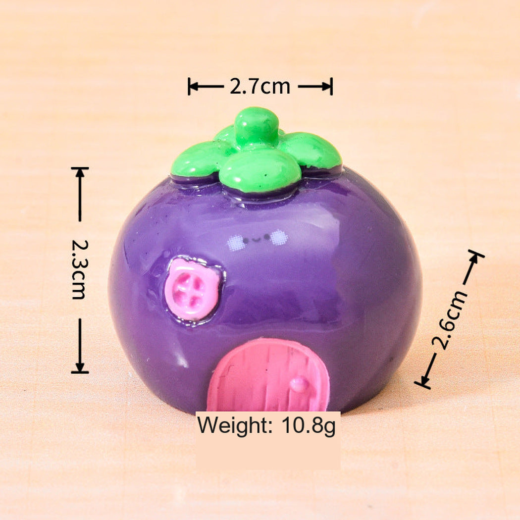 Mangosteen Colorful Fruit House Garden Ornament, single variant view
