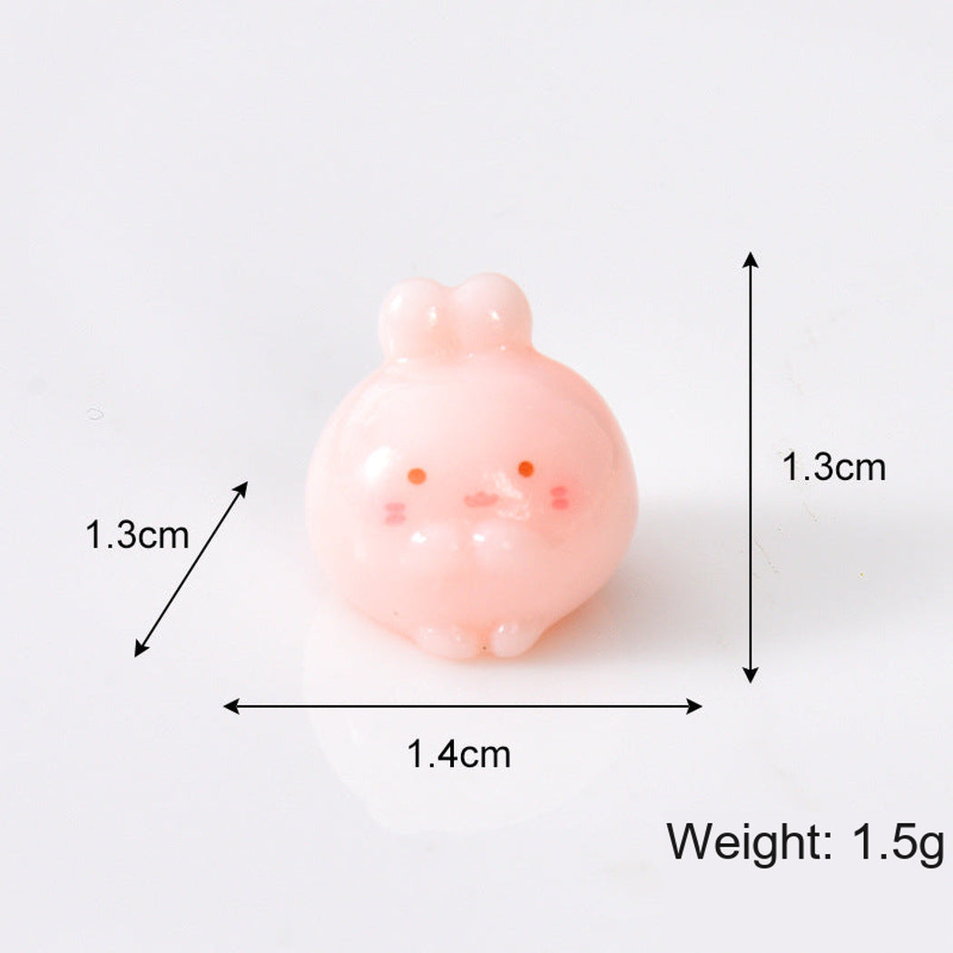 BallRabbit Chinese Zodiac Rounded Animal Figurine, single variant view