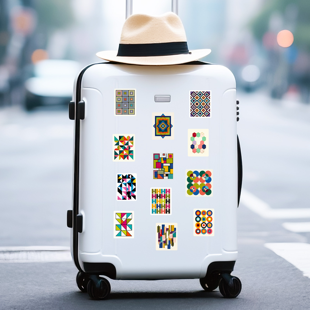 Lunira - Colorful Geometric Abstract Sticker Pack - product view 10