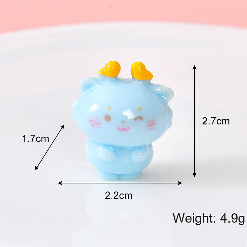 Dragon Chinese Zodiac Rounded Animal Figurine, single variant view