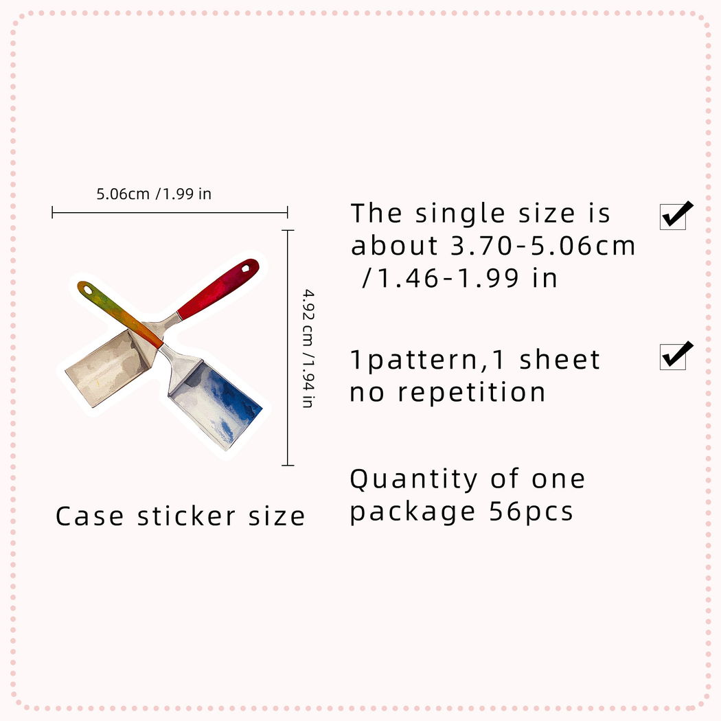 Lunira - Colorful Art-Supply Sticker Pack - product view 11