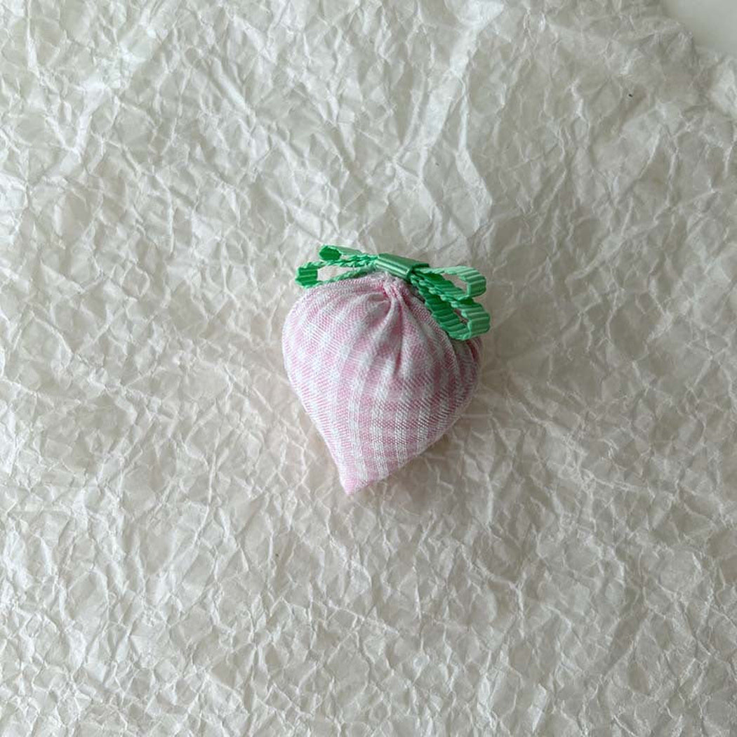 PinkBerry Padded Flower and Strawberry Craft Embellishment, single variant view