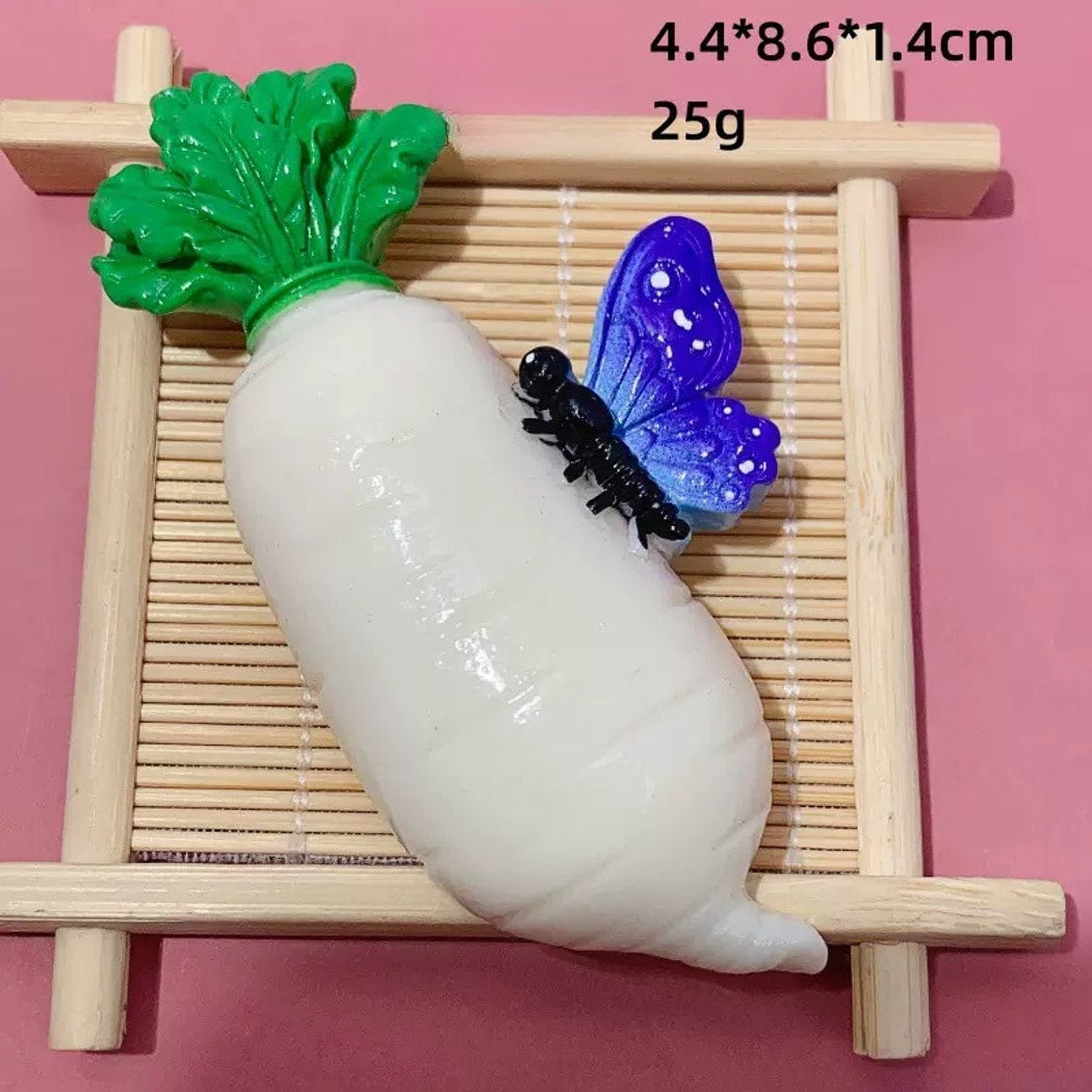 Chivy - DIY Cartoon Vegetable Plastic Accessory