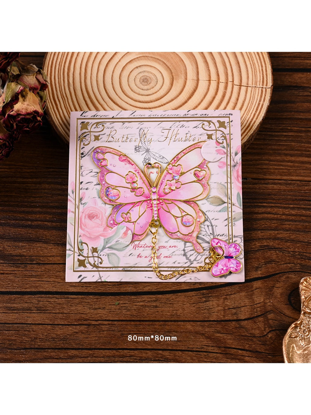 Novellea - Alloy Butterfly Charm Book Page Clip Bookmark Oria & Co
