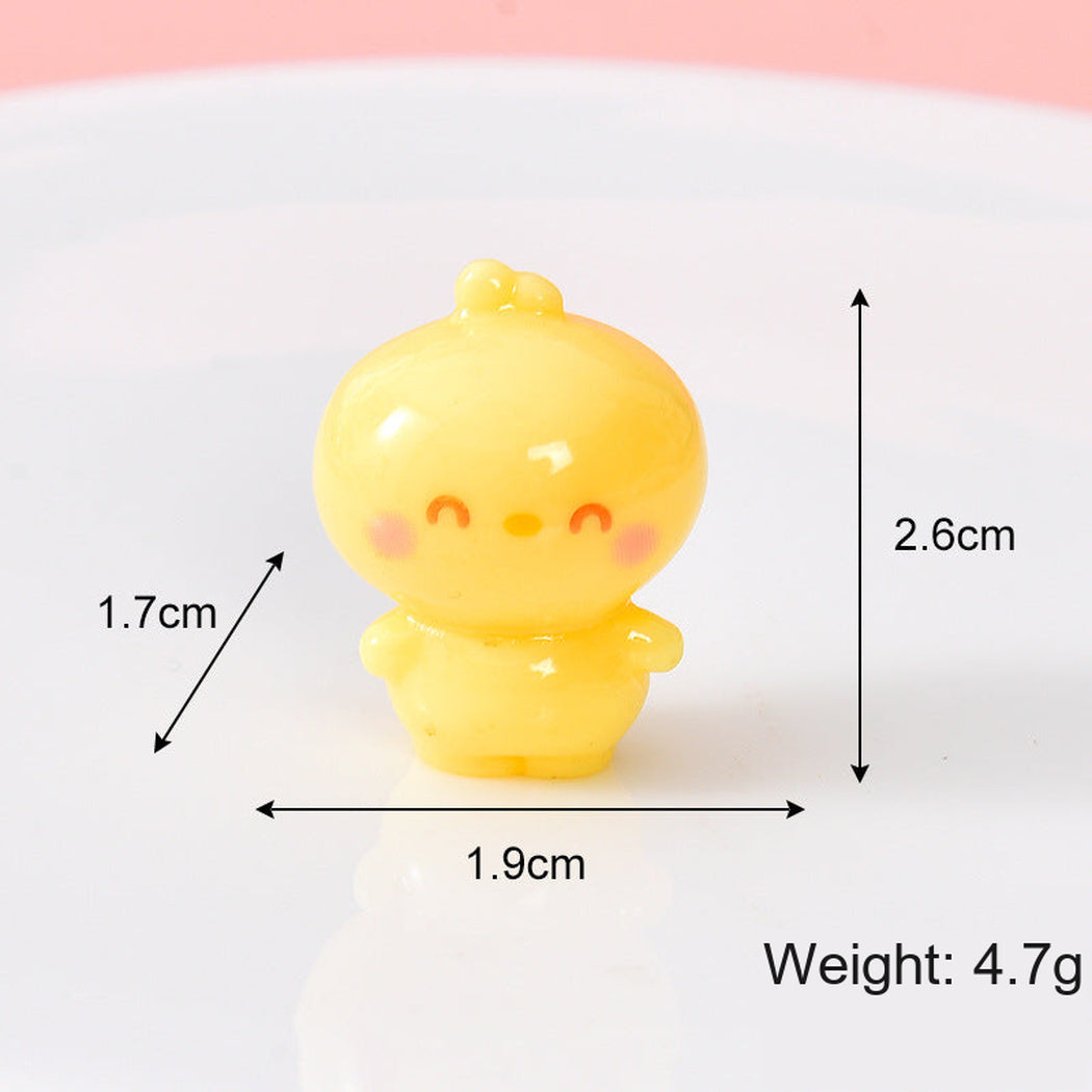 Rooster Chinese Zodiac Rounded Animal Figurine, single variant view