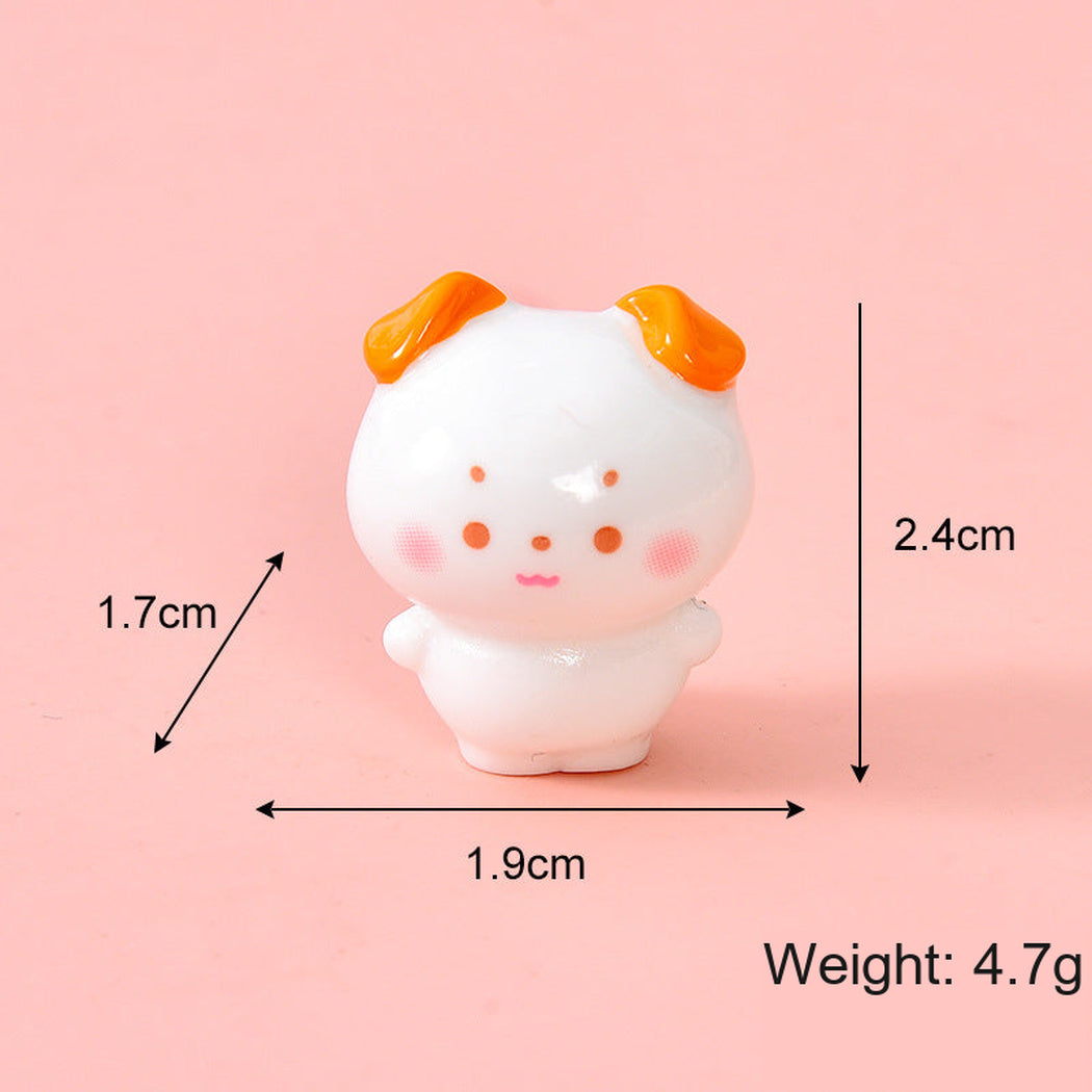 Dog Chinese Zodiac Rounded Animal Figurine, single variant view