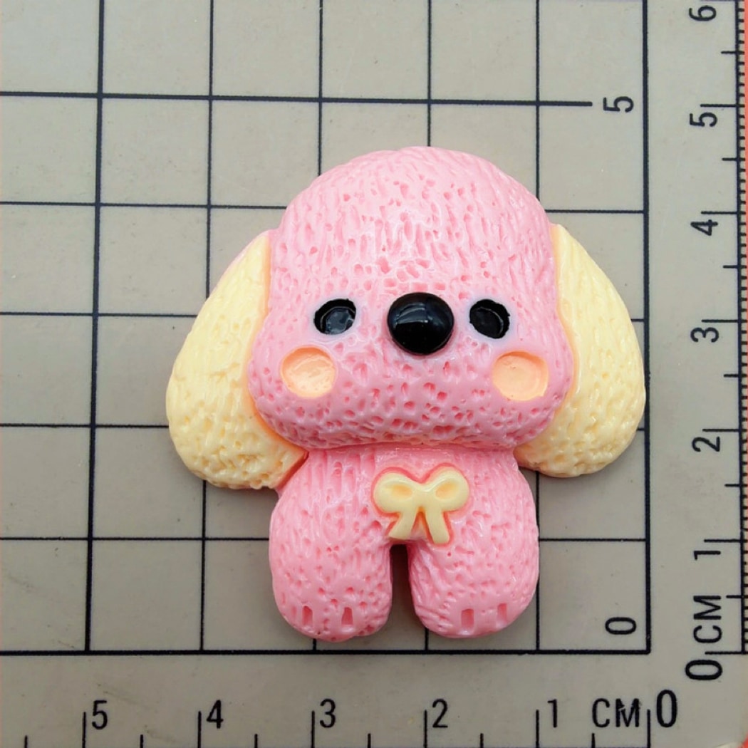 Chivy - Cartoon Dog Painted Style Plastic DIY Accessory