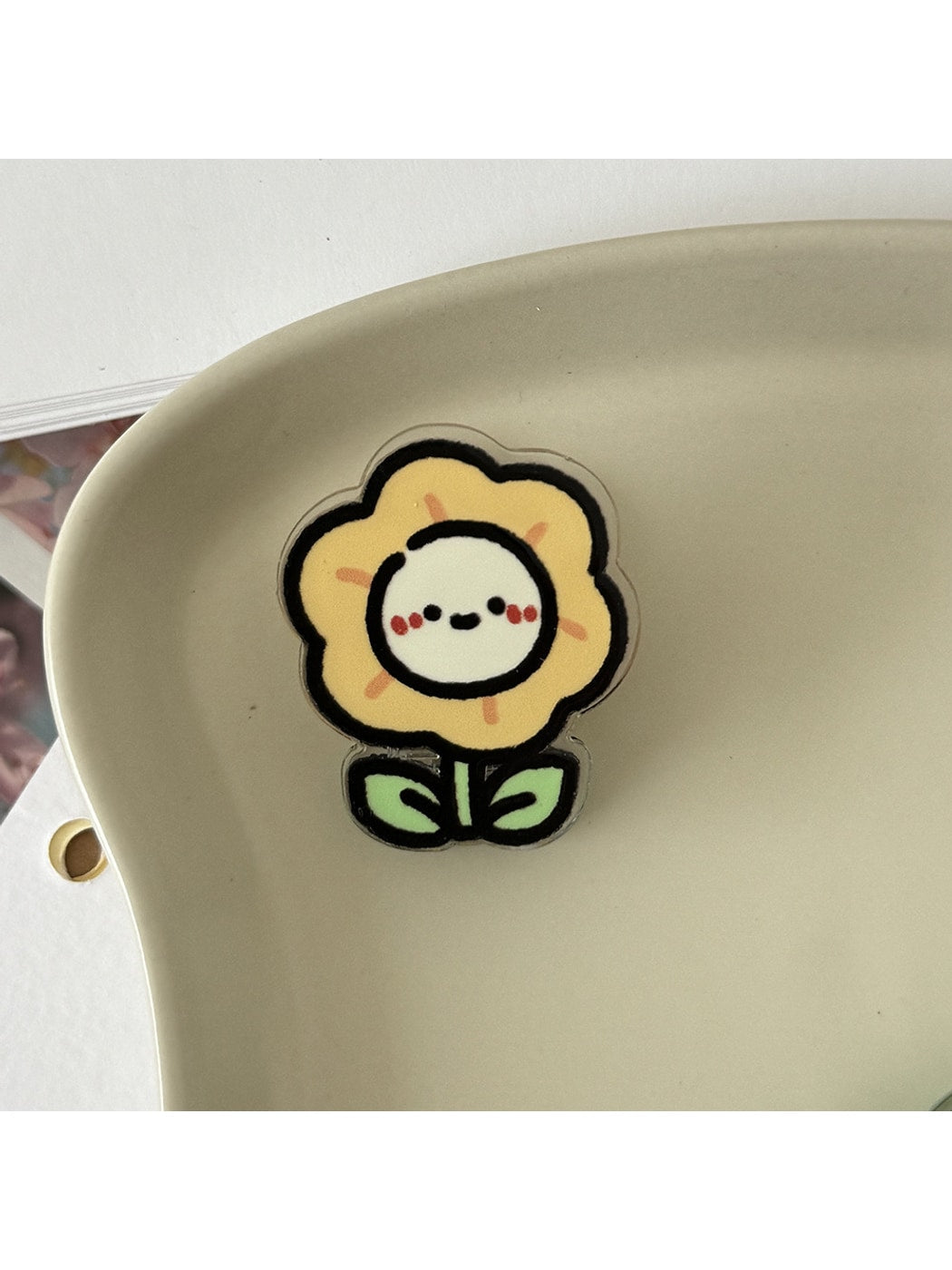 Clemi - Cute Acrylic Plant and Animal Planner Clip Oria & Co