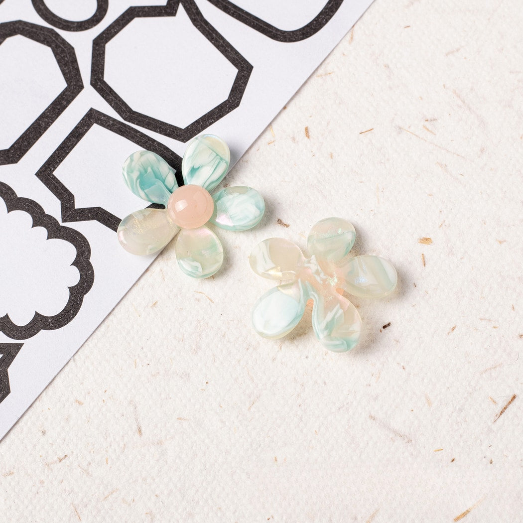 Chivy - DIY Acetate Five Petal Flower Accessory