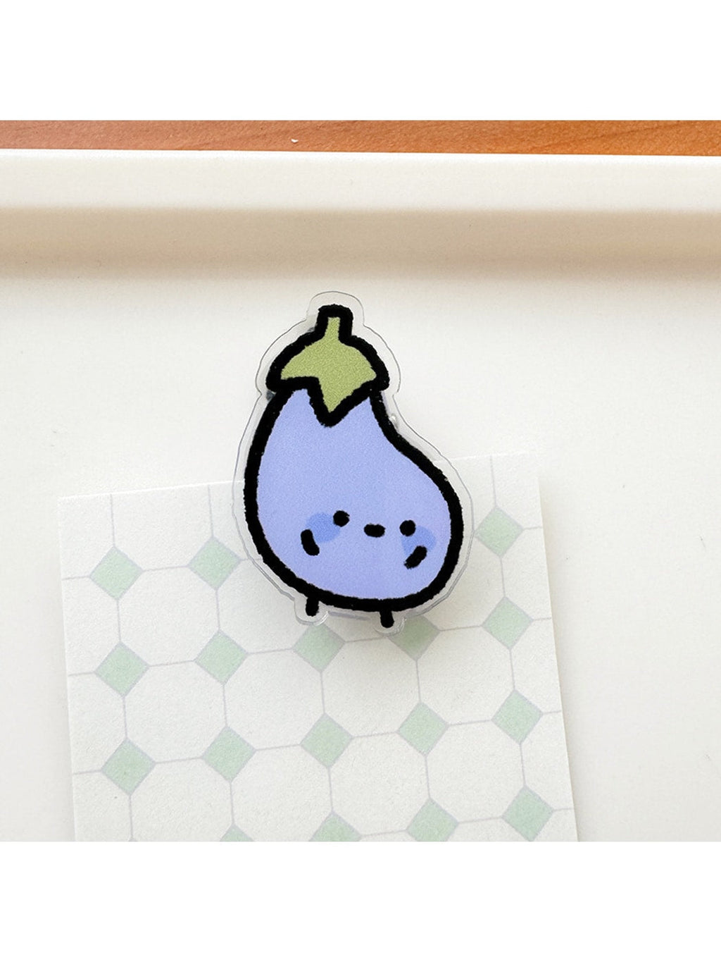 Clemi - Cute Food Shape Acrylic Double Sided Planner Clip Oria & Co