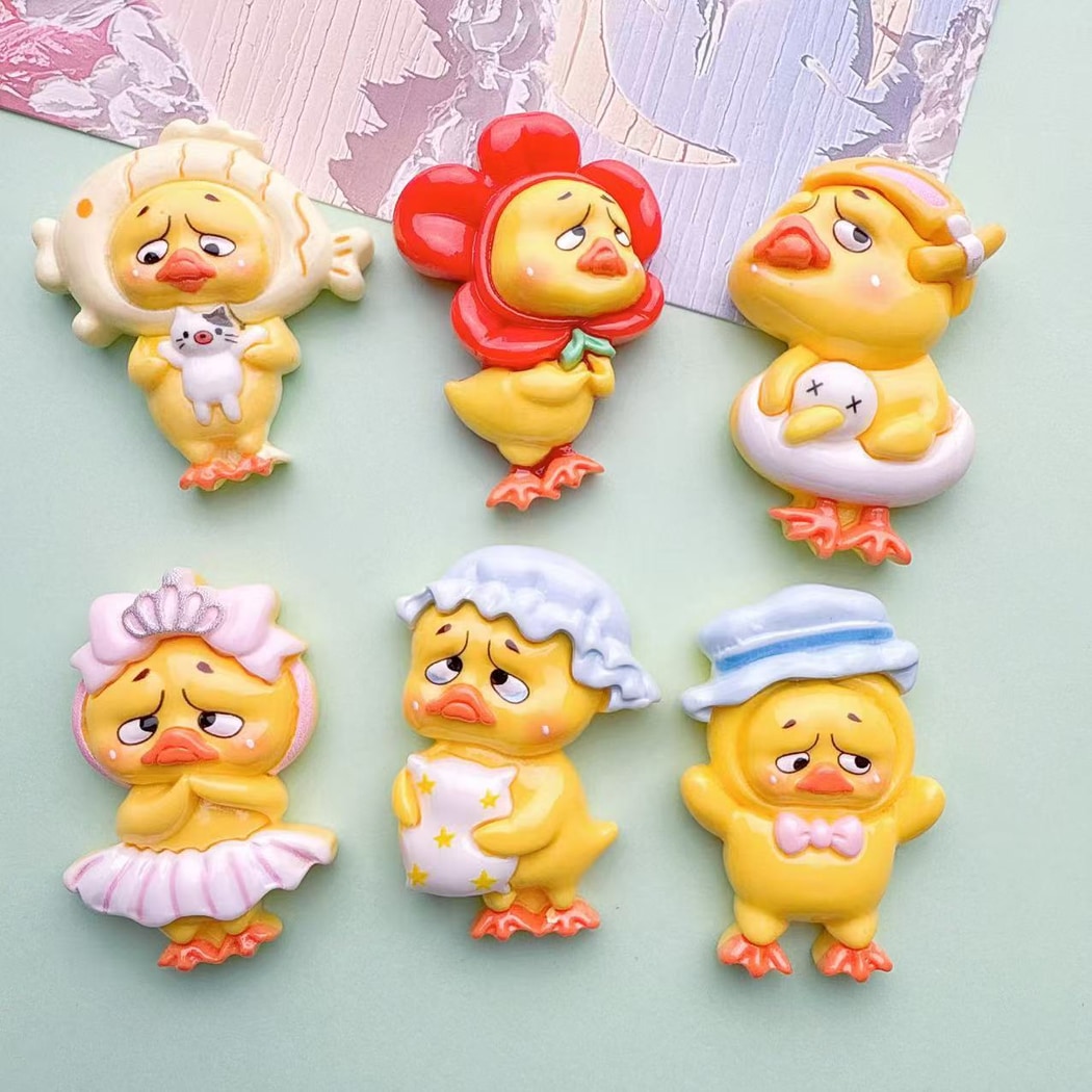 Chivy - Cartoon Plastic DIY Duck Embellishment Accessory