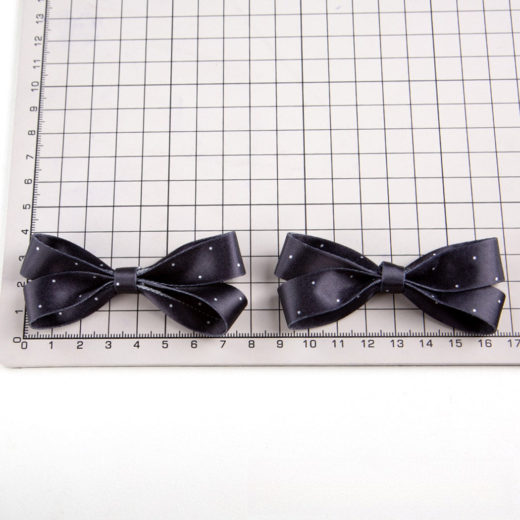 Chivy - Polka Dot Satin Bow DIY Accessory