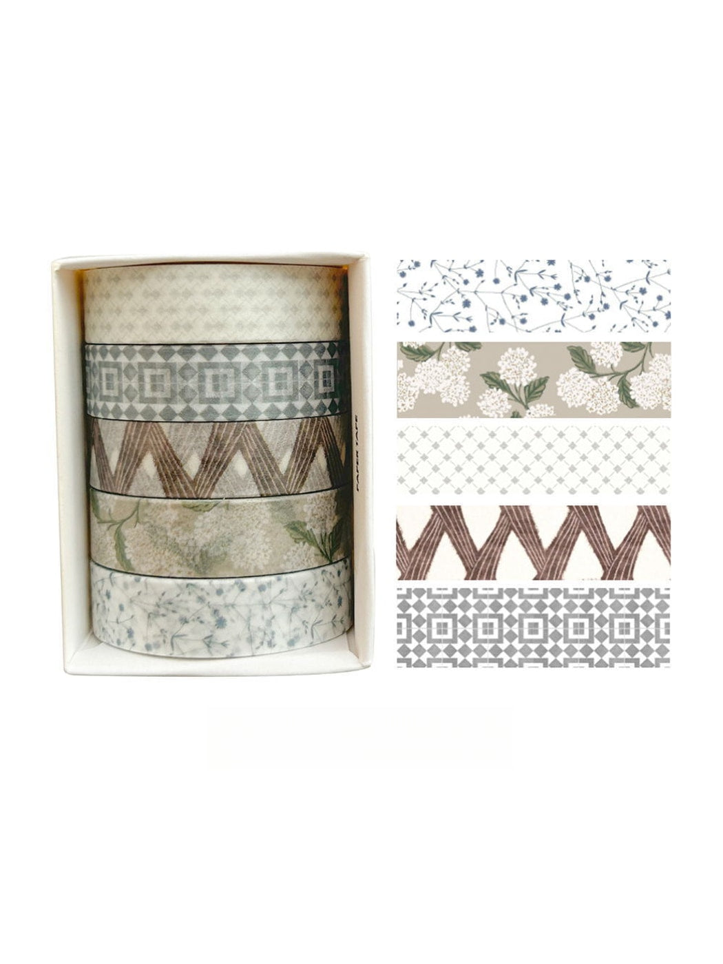 Lunira - Colorful Plaid and Grid Washi Paper Tape Oria & Co