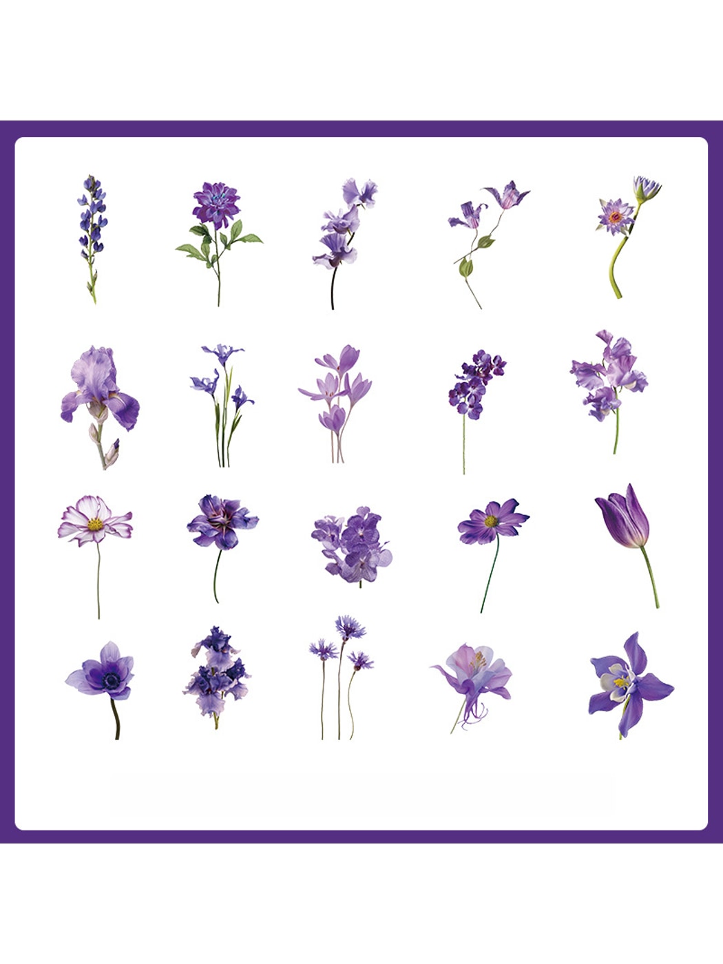 Lunira - Rose and Botanical Journal Decor Stickers Pack Oria & Co