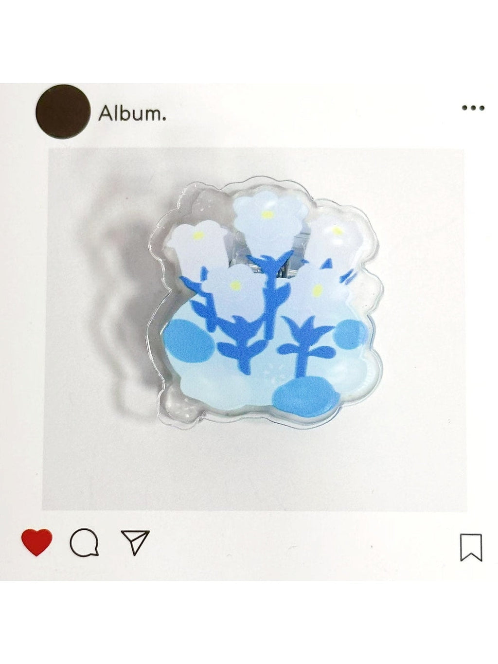 Clemi - Transparent Acrylic Cartoon Style Planner Clip Oria & Co