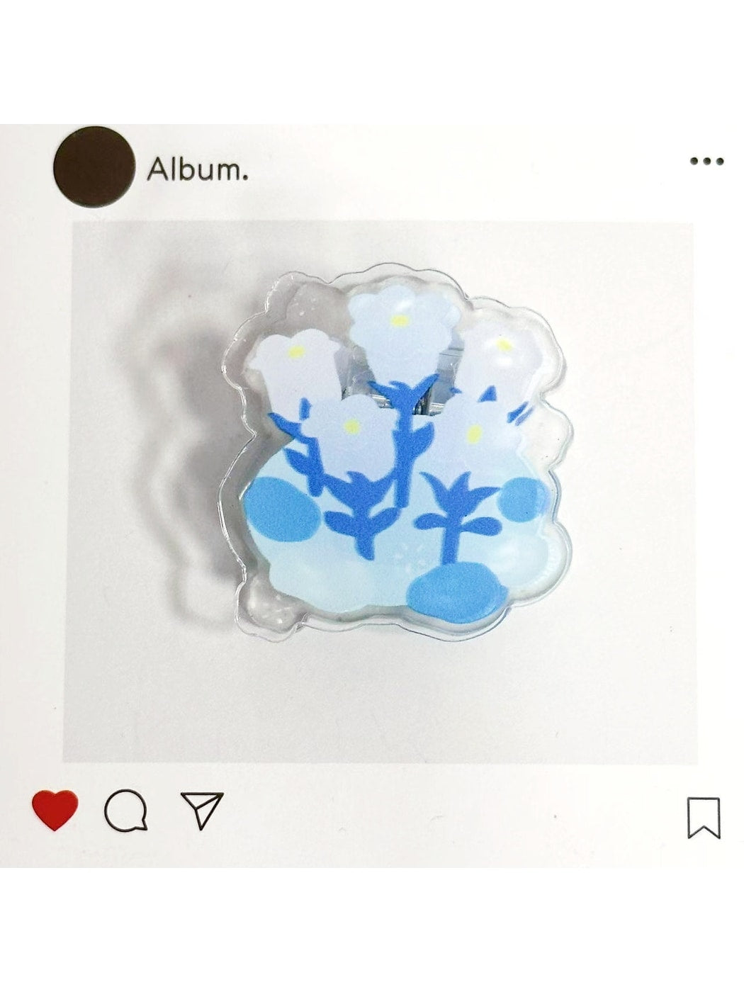 Clemi - Transparent Acrylic Cartoon Style Planner Clip Oria & Co